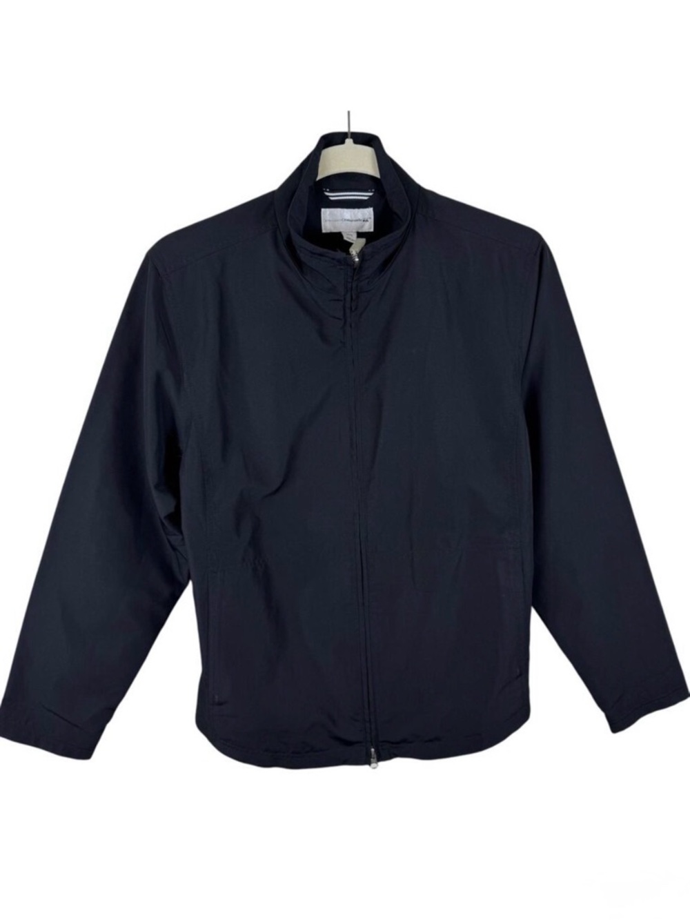 Cutter & Buck Black Full Zip Lightweight Windbreaker Jacket Women's Size Medium